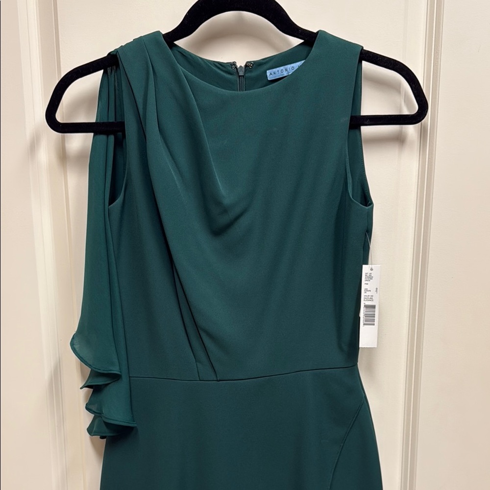 Antonio Melani Green Sheath Dress